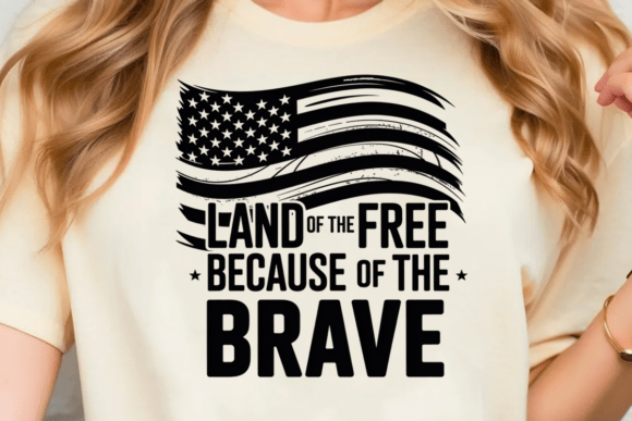 Land of the Free Because of the BraveSVG Graphics