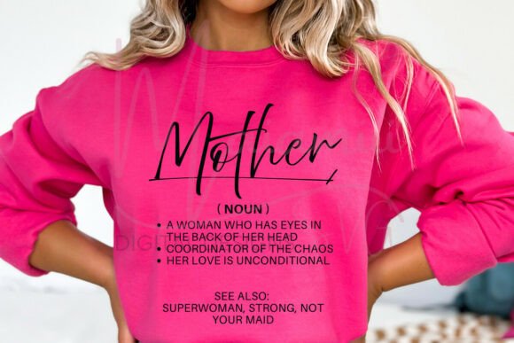 Mother Noun SVG Review: A Heartfelt Graphic Design Asset for T-Shirt Creations