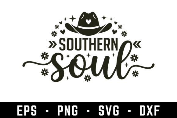Southern Soul Svg Cut File: Graphics for Crafts