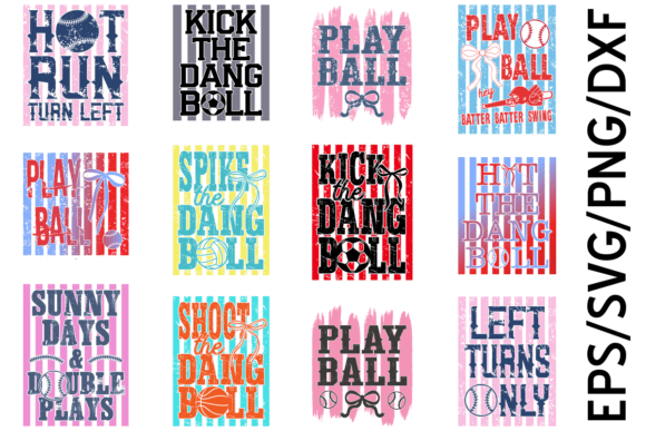 Stripes Baseball Softball MAMA Bundle Review